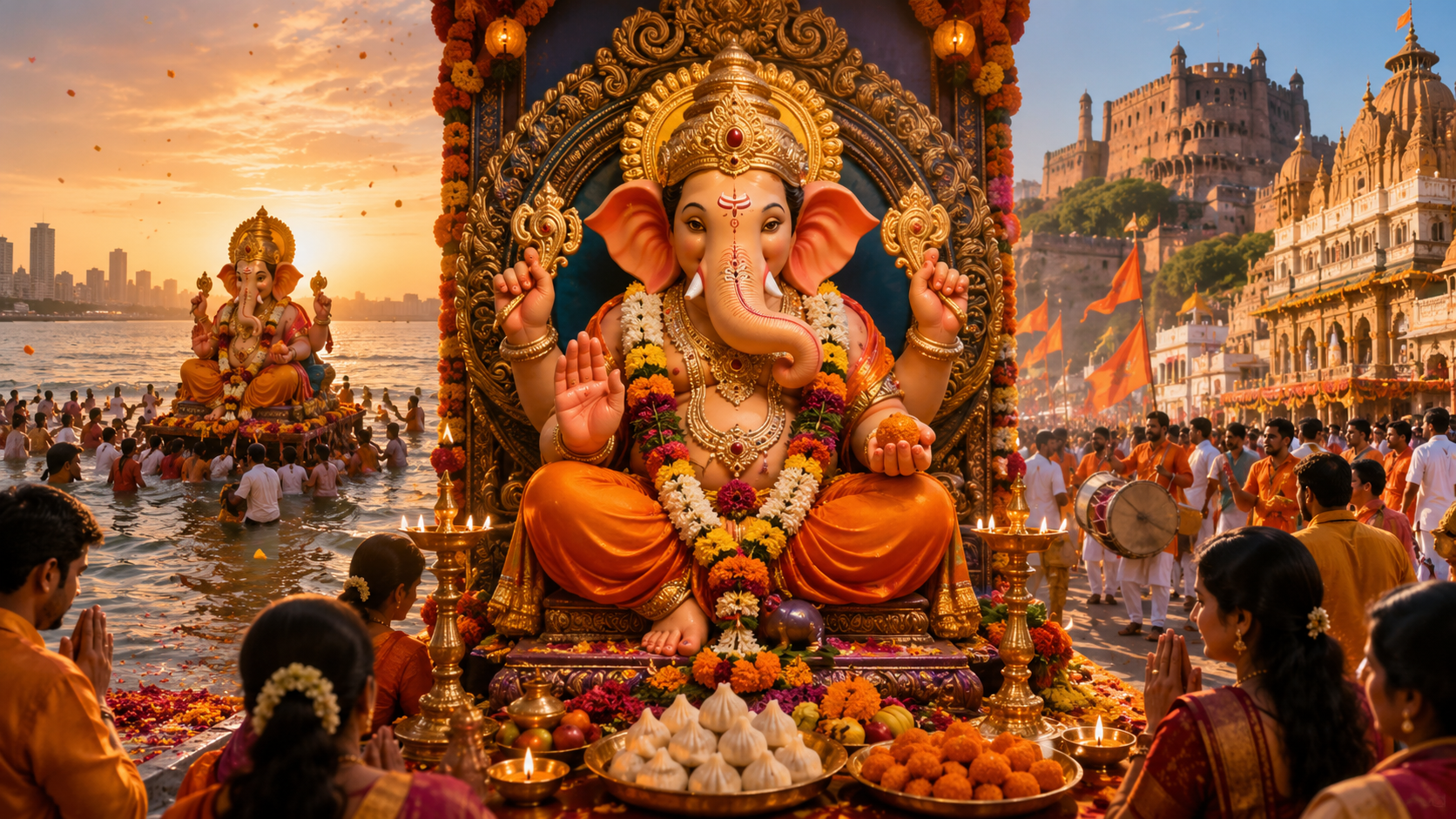Ganesh Chaturthi 2026 best places in India to expe